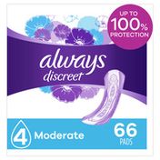 Always Discreet Moderate Incontinence Pads