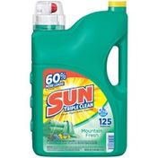Sun Triple Clean Mountain Fresh Laundry Detergent