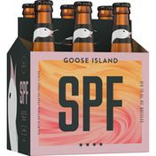 Goose Island Beer Co. SPF Fruit Ale Beer Bottles