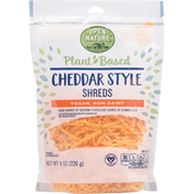 Open Nature Cheddar Style, Plant Based, Shreds