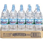 Ice Mountain Sport Bottle with Flip Cap Natural Spring Water