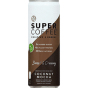 Super Coffee Enhanced Coffee Beverage, Coconut Mocha, Sweet & Creamy