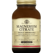 Solgar Magnesium Citrate, Tablets