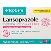 TopCare Lansoprazole 15 Mg Acid Reducer Delayed-Release Capsules