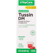TopCare Tussin DM, Non-Drowsy, Cherry Flavor