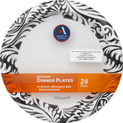 America's Choice Plates, Dinner, Designer, Contemporary, 10.25 Inch
