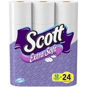 Scott 1- Ply Unscented Bathroom Tissue
