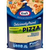 Kraft Mozzarella & Parmesan Shredded Cheese for Pizza