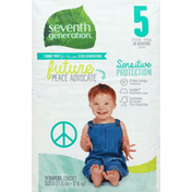 Seventh Generation Diapers, Size 5 (27-35 lbs)