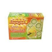 Emergen-C Lemon Lime Flavored Fizzy Drink Mix Vitamin C