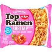 Nissin Shrimp Flavor Ramen Noodle Soup