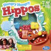 Hasbro The Classic Marble-Chomping Game, Hungry Hungry Hippos, Ages 4+