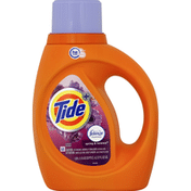 Tide Plus Febreze Freshness Spring & Renewal HE Turbo Clean Liquid Laundry Detergent,