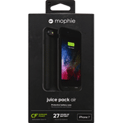 Mophie Battery Case, Protective, Juice Pack Air, Black, iPhone 7