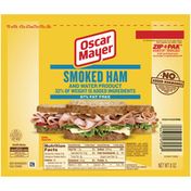 Oscar Mayer Smoked Ham & Water Product 97% Fat Free Sliced Lunch Meat