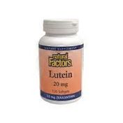Natural Factors Lutein Natural Antioxidant For Eye Health