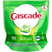 Cascade ActionPacs Dishwasher Detergent, Fresh Scent