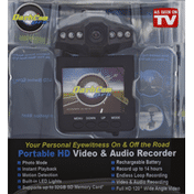 DashCam Pro Kit, Video & Audio Recorder, Portable HD