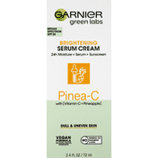 Garnier Serum Cream, Brightening, Pinea-C, Broad Spectrum SPF 30