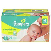 Pampers Swaddlers Newborn Diapers Size 1