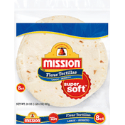 Mission Flour Burrito Tortillas, Large