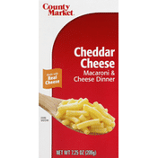 County Market Macaroni & Cheese Dinner, Cheddar Cheese