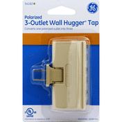 GE Polarized 3-Outlet Wall Hugger Tap