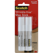 Scotch Glue Stick, Wrinkle-Free
