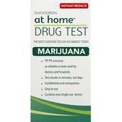 At Home Drug Test, Marijuana, Instant Results