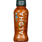 Aloha Protein Drink, Plant-Based, Organic, Iced Coffee
