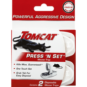Tomcat Mouse Traps, Press 'N Set