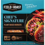 Field Roast Burgers, Plant-Based, Chef's Signature