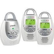 VTech Spin & Learn Color Flashlight White 2 Unit Audio Baby Monitor