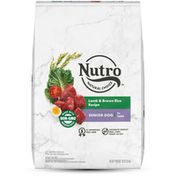 NUTRO Senior Dry Dog Food, Lamb & Brown Rice Recipe