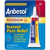 Anbesol Oral Pain Relief Medication