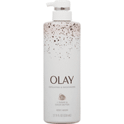 Olay Exfoliating & Moisturizing Body Wash With Sugar, Cocoa Butter, And B3