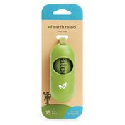 Earth Rated Leash Dispenser with Unscented Dog Waste Bags