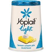 Yoplait Light Lemon Cream Pie Fat Free Yogurt
