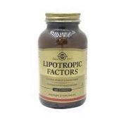 Solgar Lipotropic Factors Tablets