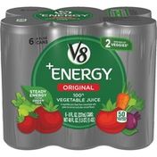 V8® Healthy Energy Drink, Natural Energy from Tea, 100% Vegetable Juice