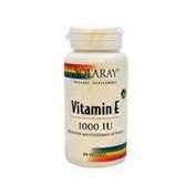 Solaray Vitamin E 1000 IU Dietary Supplement