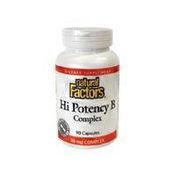Natural Factors Hi Potency B Complex Dietary Supplement