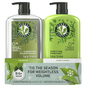 Herbal Essences Tea Tree Clarifying Shampoo and Conditioner