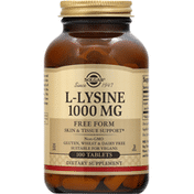 Solgar L-Lysine, 1000 mg, Tablets