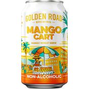 Golden Road Brewing Mango Cart Non-Alcoholic Wheat Brew