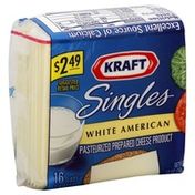 Kraft Cheese Product, Pasteurized Prepared, White American