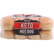 Franz Buns, Keto, Hot Dog