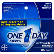 One A Day Multivitamin/Multimineral, Men's Health Formula, Tablets