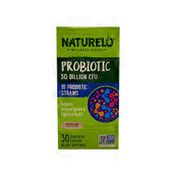 NATURELO 30 Billion CFU Probiotic Supplement Capsules