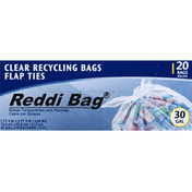 Reddi Bag Bags, Clear Recycling, Flap Ties